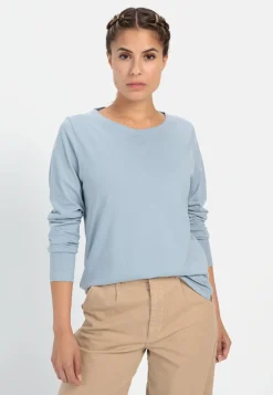 Damen Camel Active Sweatshirts & Hoodies^Rundhals Sweatshirt aus reiner Baumwolle