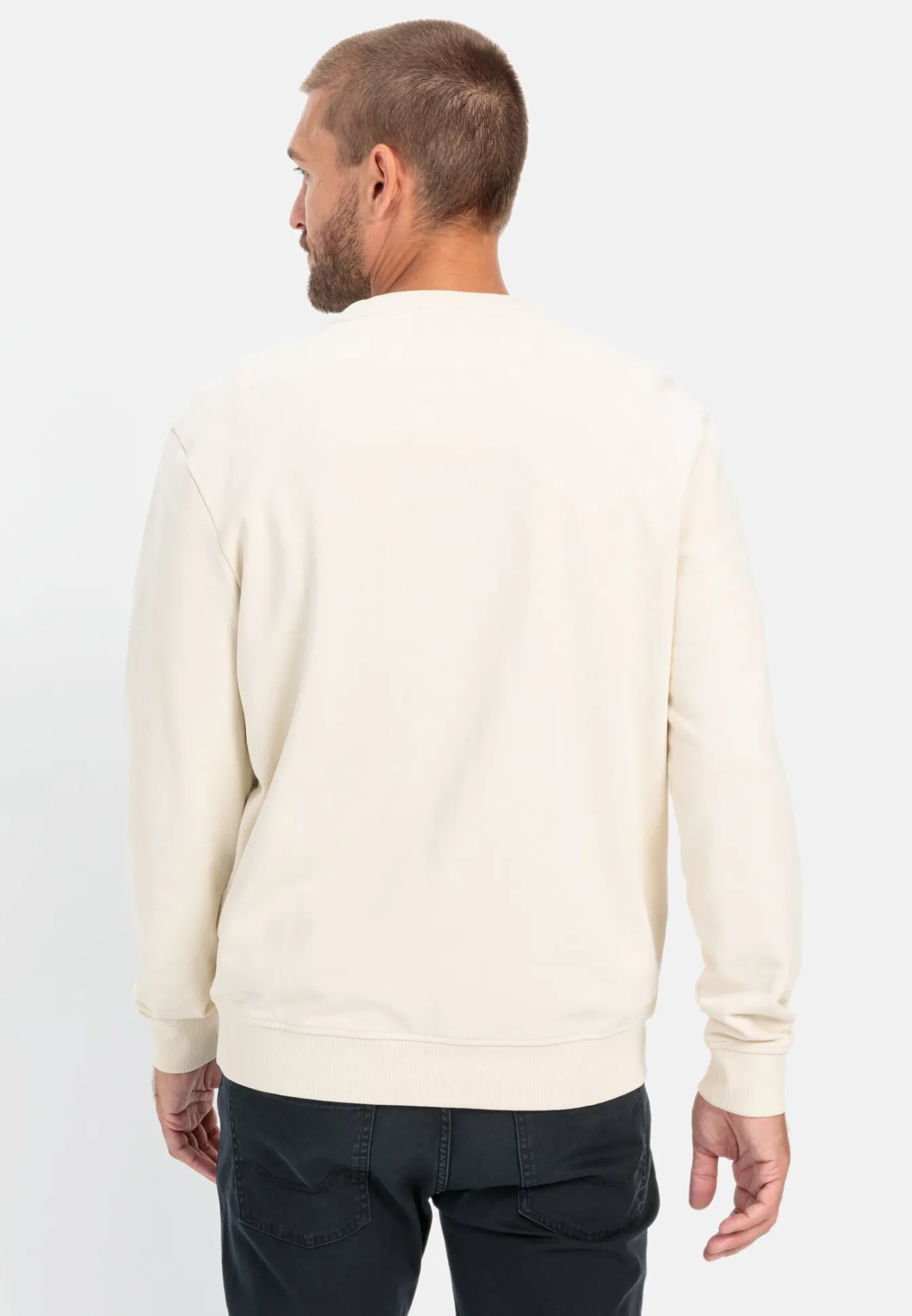 Herren Camel Active Sweatshirts & Hoodies^Rundhals Sweatshirt mit Brusttasche