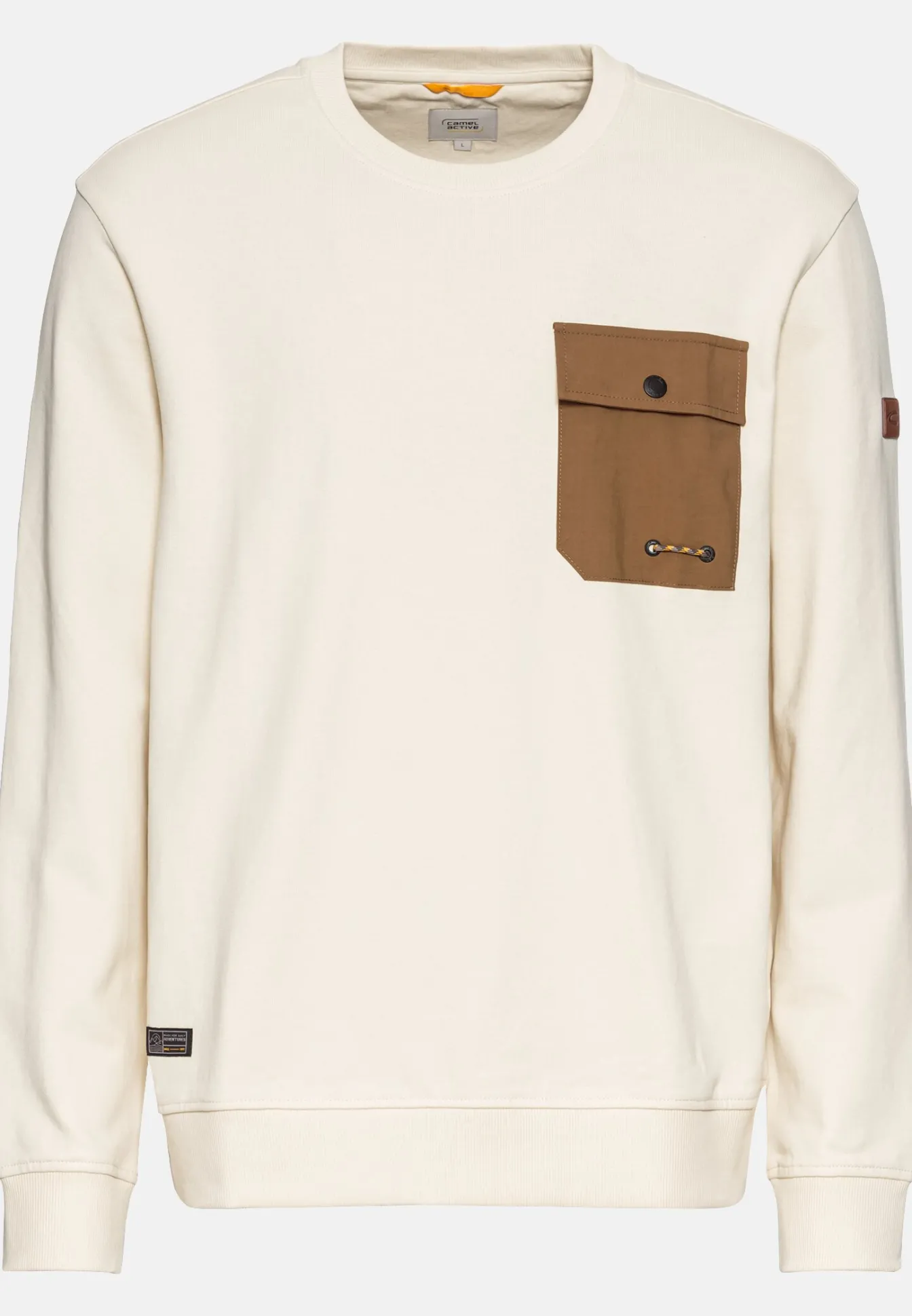 Herren Camel Active Sweatshirts & Hoodies^Rundhals Sweatshirt mit Brusttasche