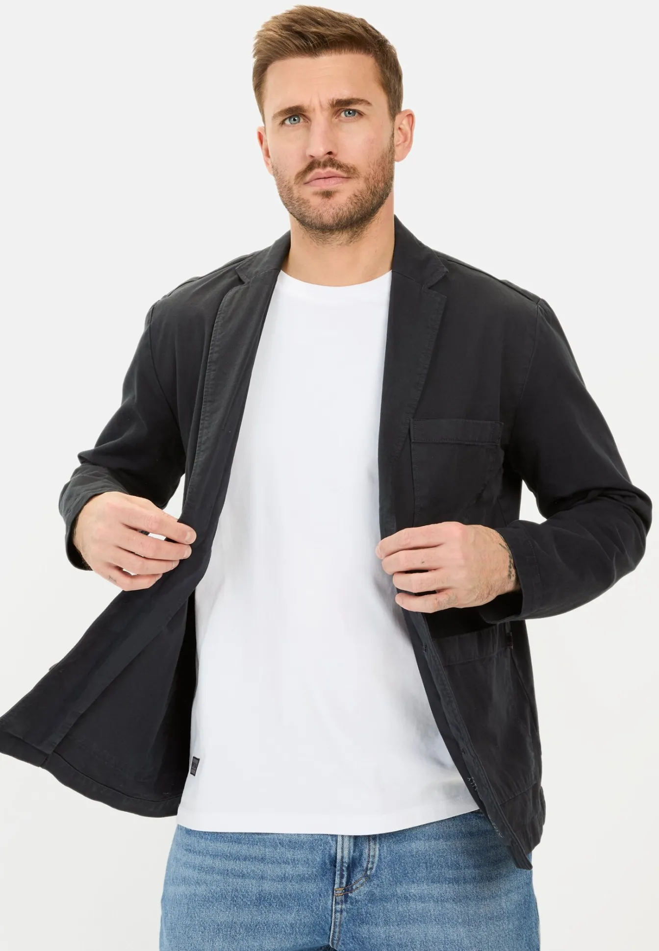 Herren Camel Active Sakkos & Westen^Sakko aus reiner Baumwolle
