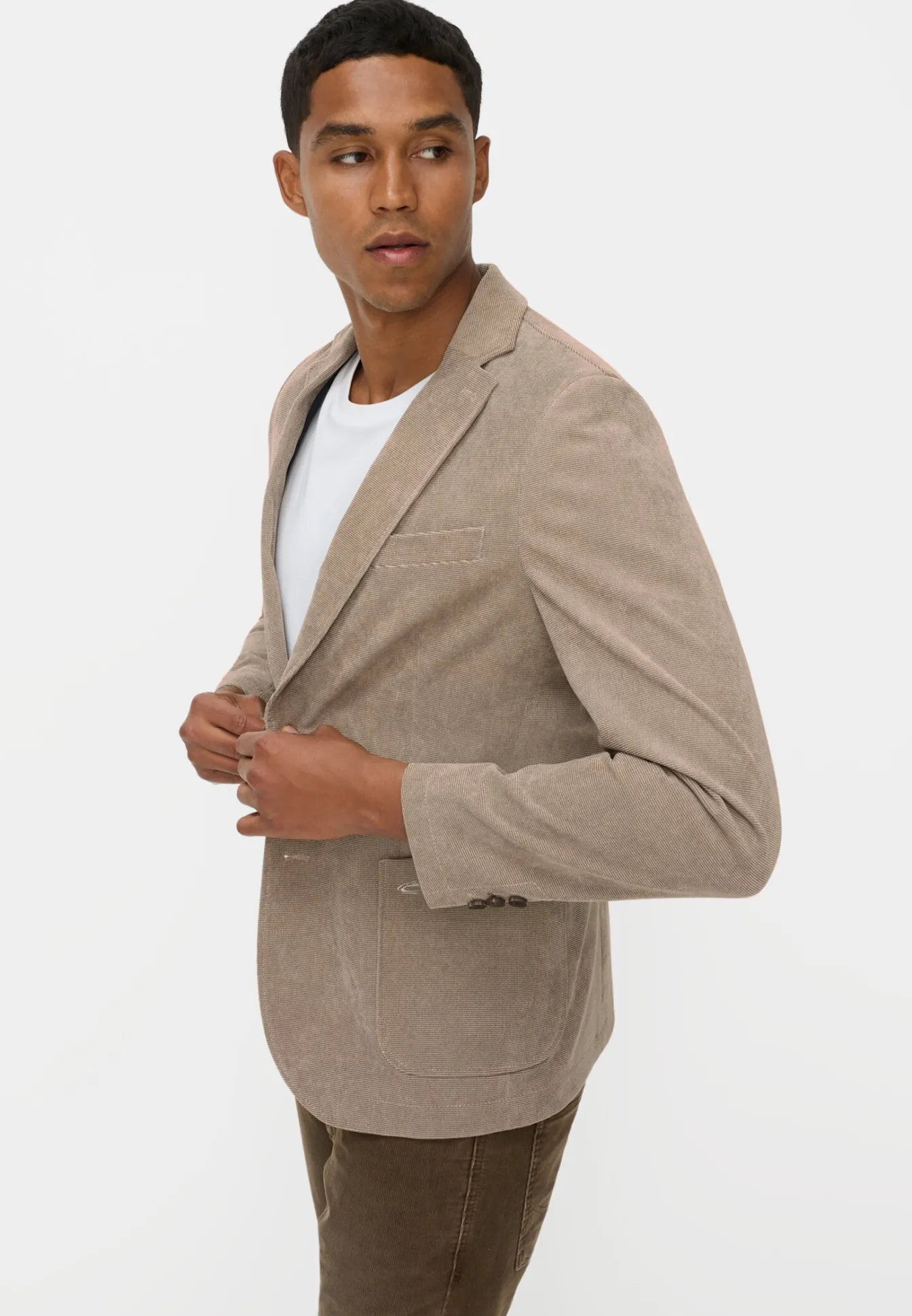 Herren Camel Active Sakkos & Westen^Sakko mit Innentasche und Stretchkomfort