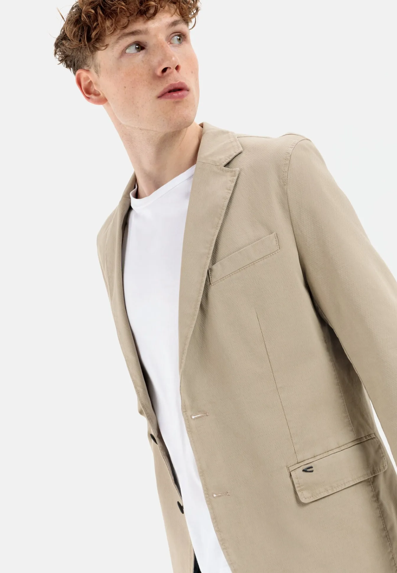 Herren Camel Active Sakkos & Westen^Sakko mit leichter Waffelstruktur