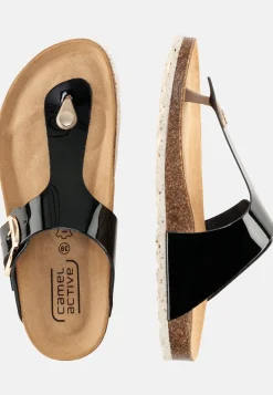 Damen Camel Active Sandalen^Sandalen aus Lackleder