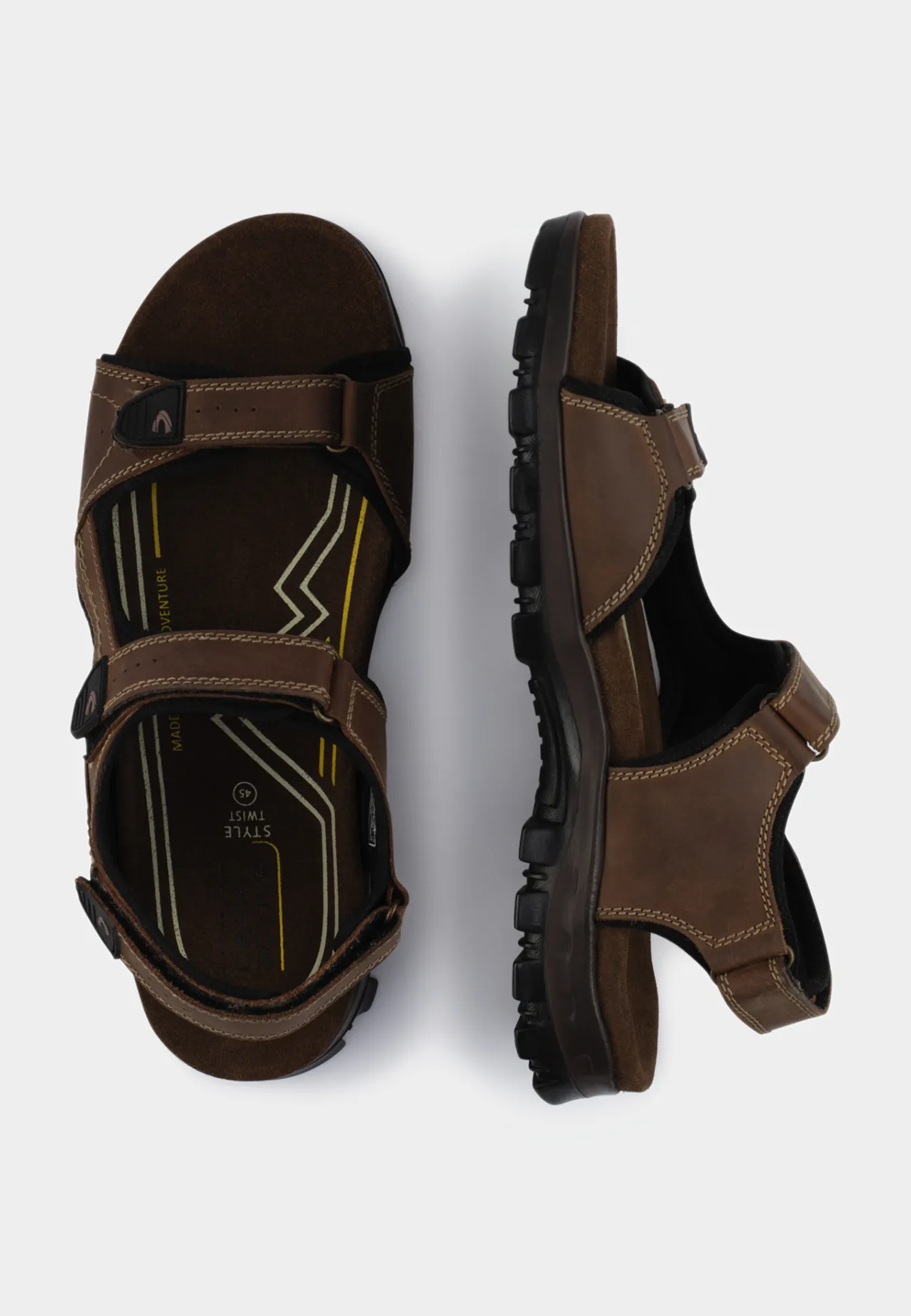 Herren Camel Active Sandalen^Sandalen aus perforiertem Leder