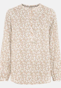 Damen Camel Active Blusen^Schlupfbluse mit Allover-Blumenprint