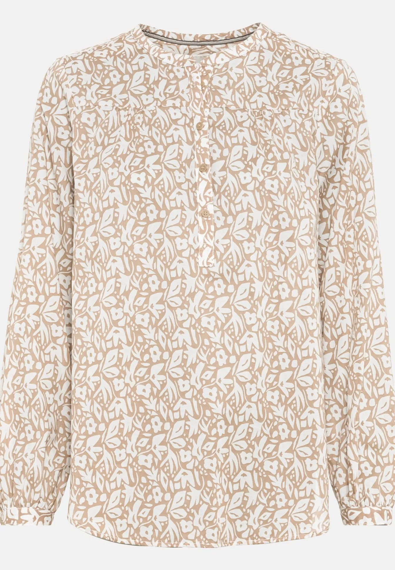 Damen Camel Active Blusen^Schlupfbluse mit Allover-Blumenprint