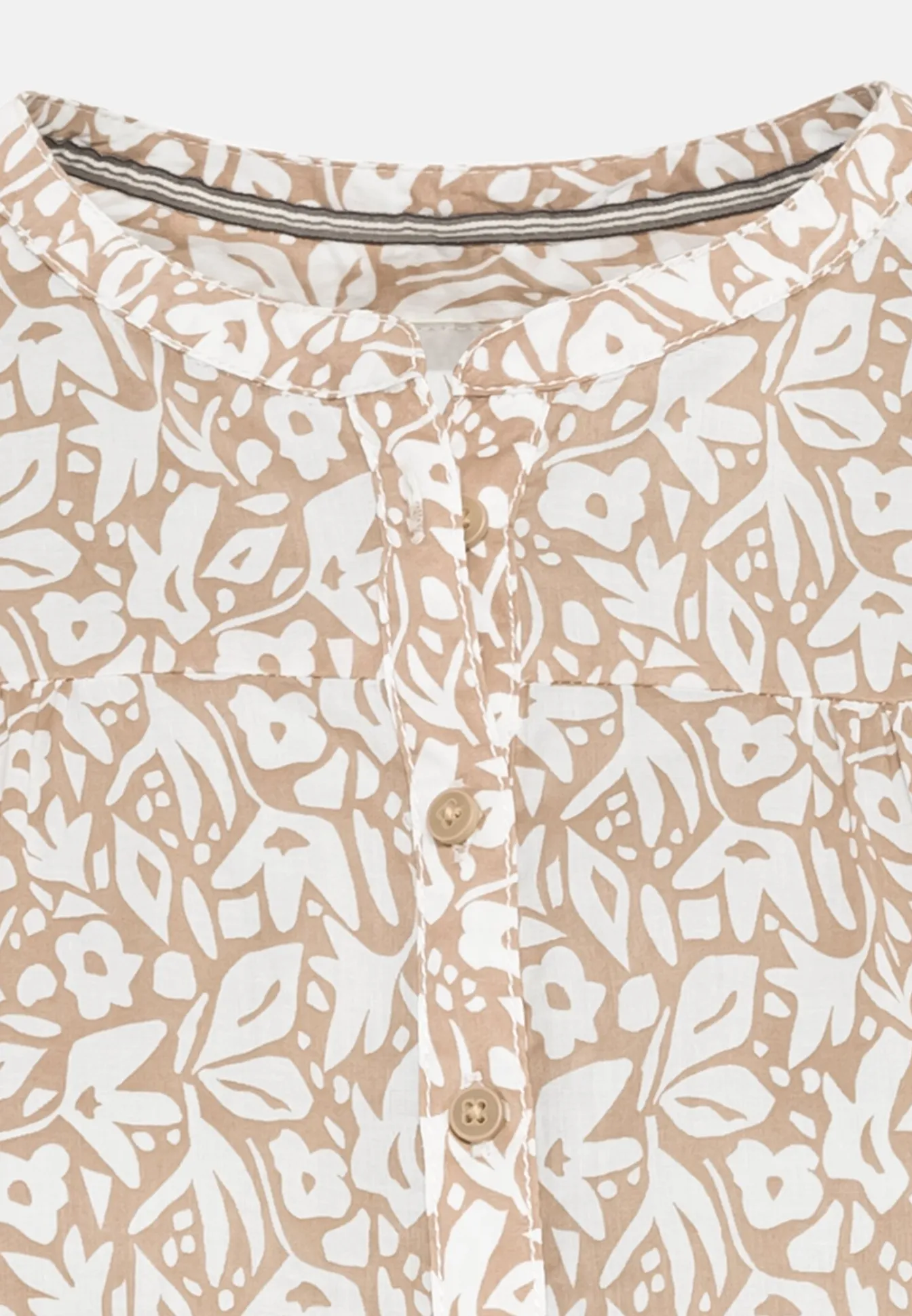 Damen Camel Active Blusen^Schlupfbluse mit Allover-Blumenprint