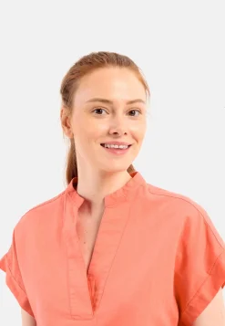 Damen Camel Active Kleider^Schlupfkleid aus einem Leinenmix