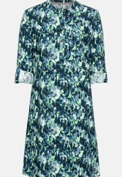 Damen Camel Active Kleider^Schlupfkleid mit langen Krempelärmeln