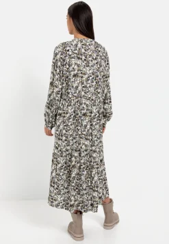 Damen Camel Active Kleider^Schlupfkleid mit langen Ärmeln
