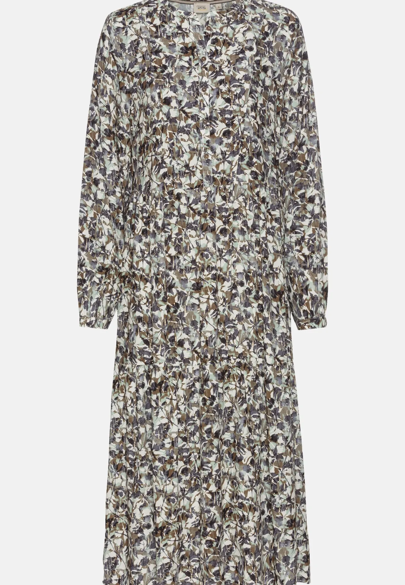 Damen Camel Active Kleider^Schlupfkleid mit langen Ärmeln
