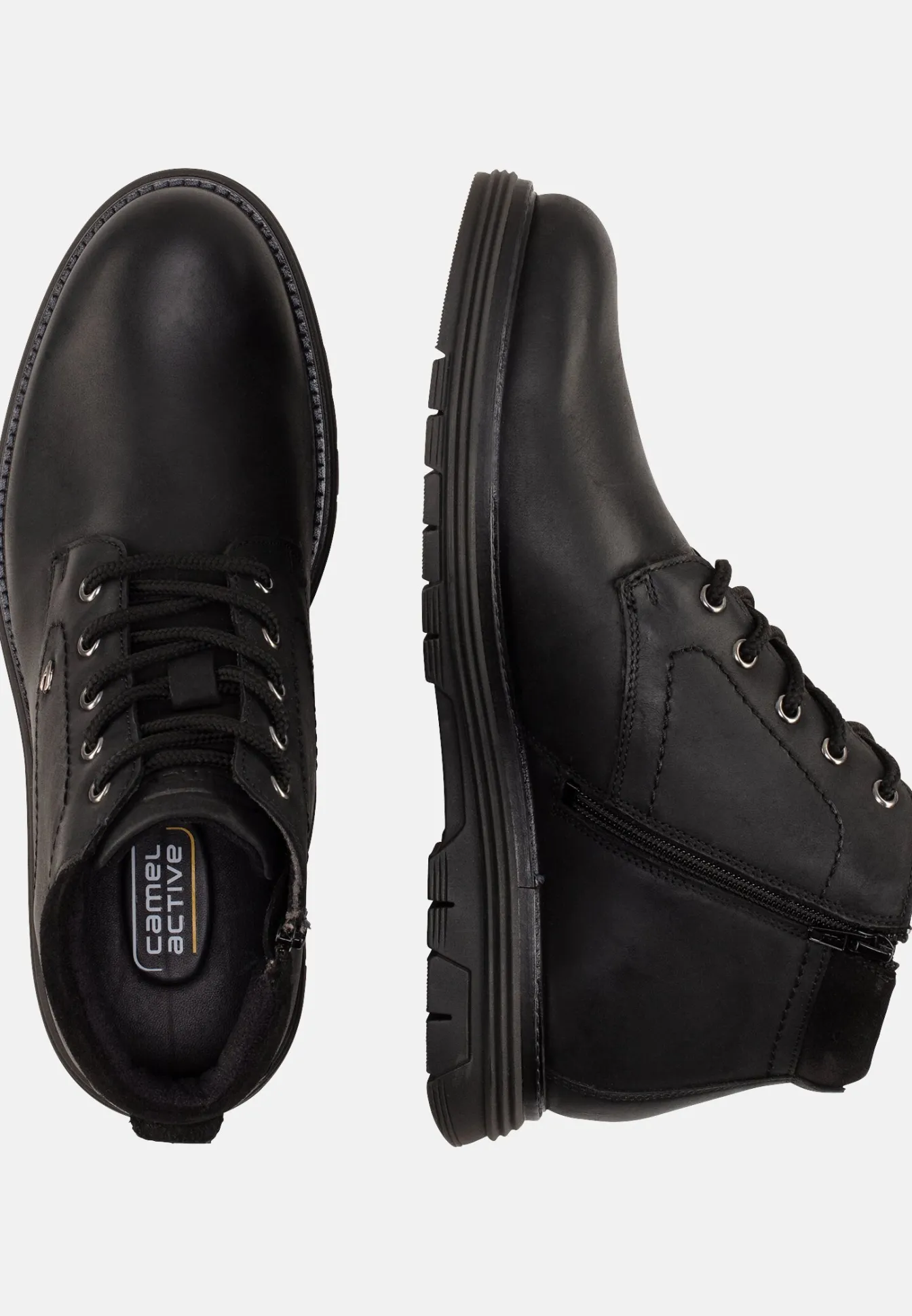 Herren Camel Active Boots^Schnürboot aus Nubukleder