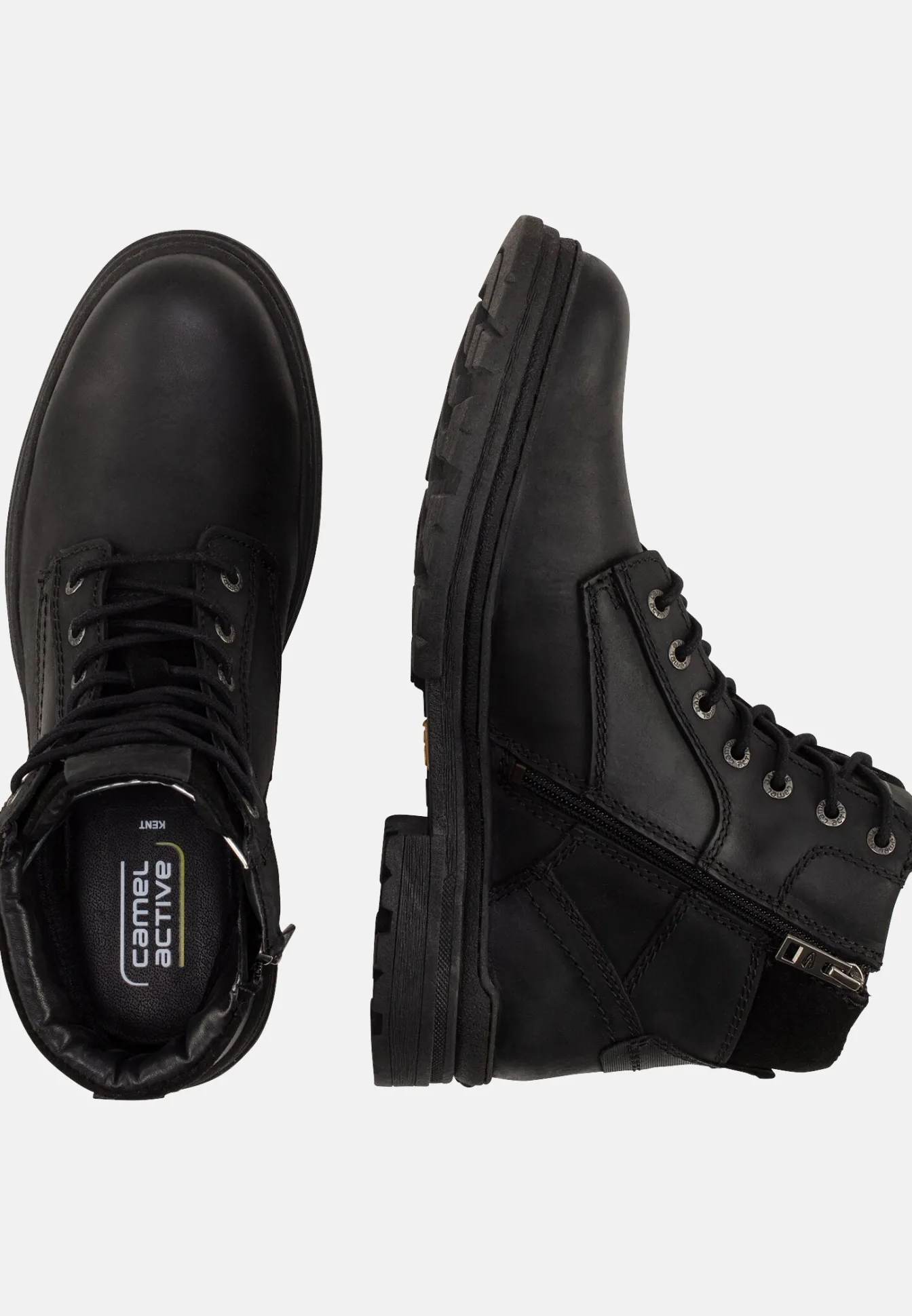 Herren Camel Active Boots^Schnürboot aus Rindsleder