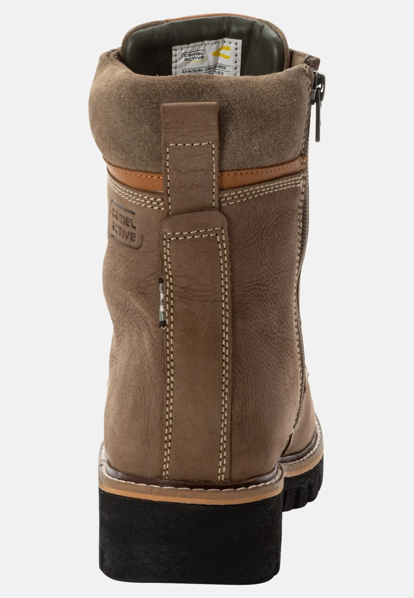 Damen Camel Active Stiefel & Boots^Schnürboot aus Rindsleder