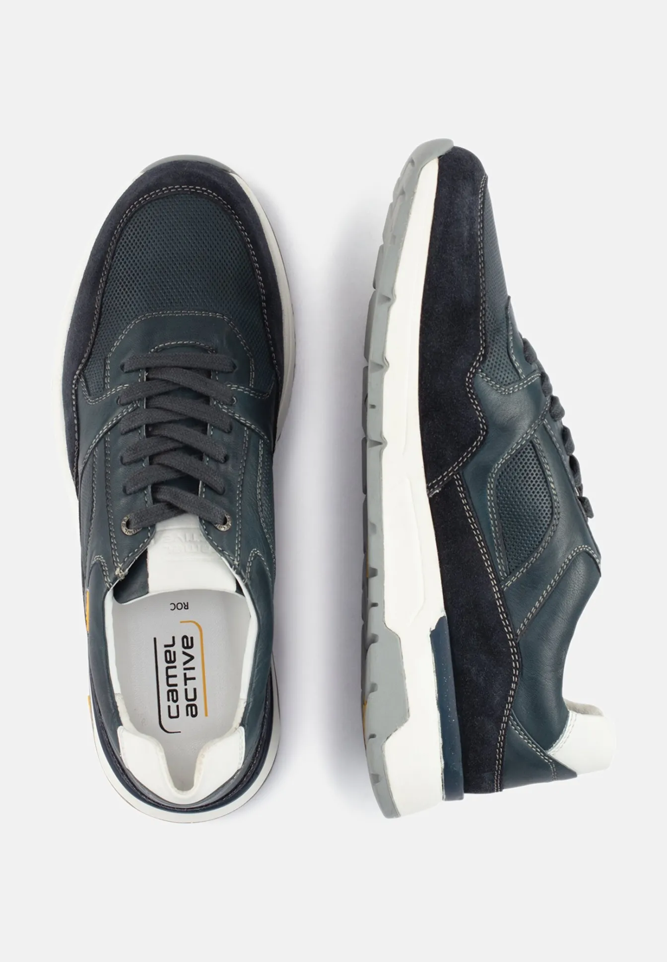 Herren Camel Active Sneaker^Schnürschuh aus Vollleder