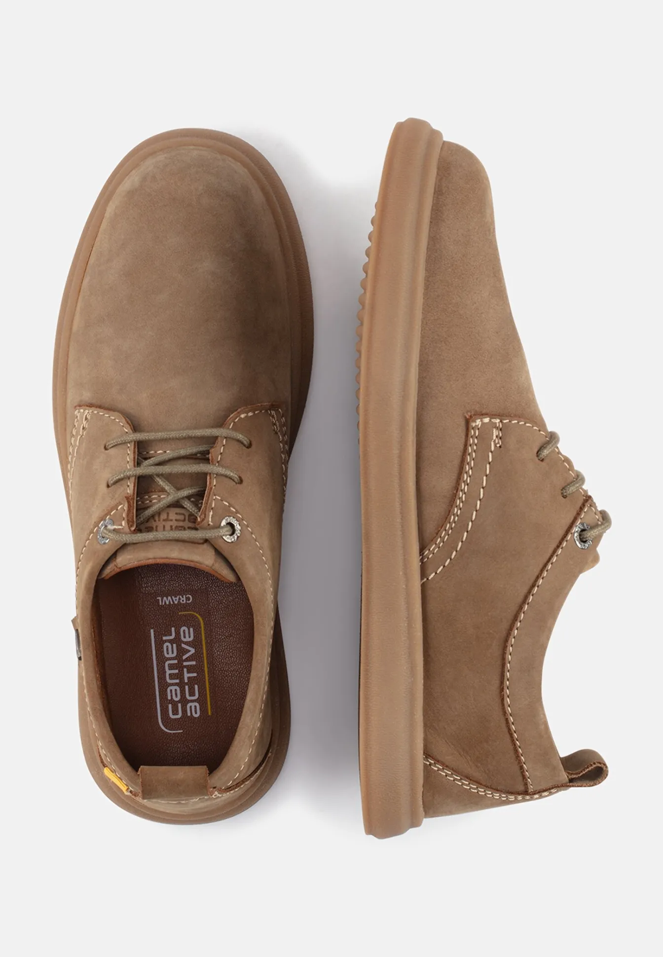 Herren Camel Active Sneaker^Schnürschuhe aus Leder