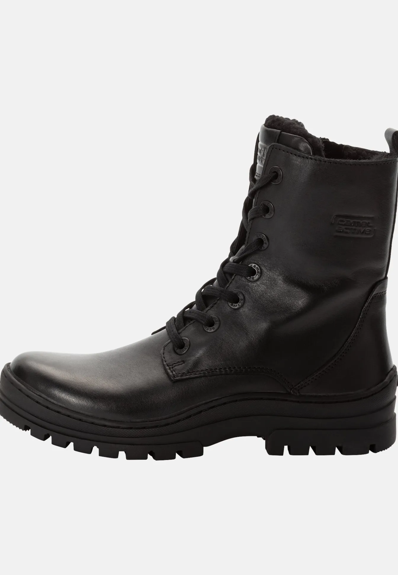 Damen Camel Active Stiefel & Boots^Schnürstiefel aus Rindsleder