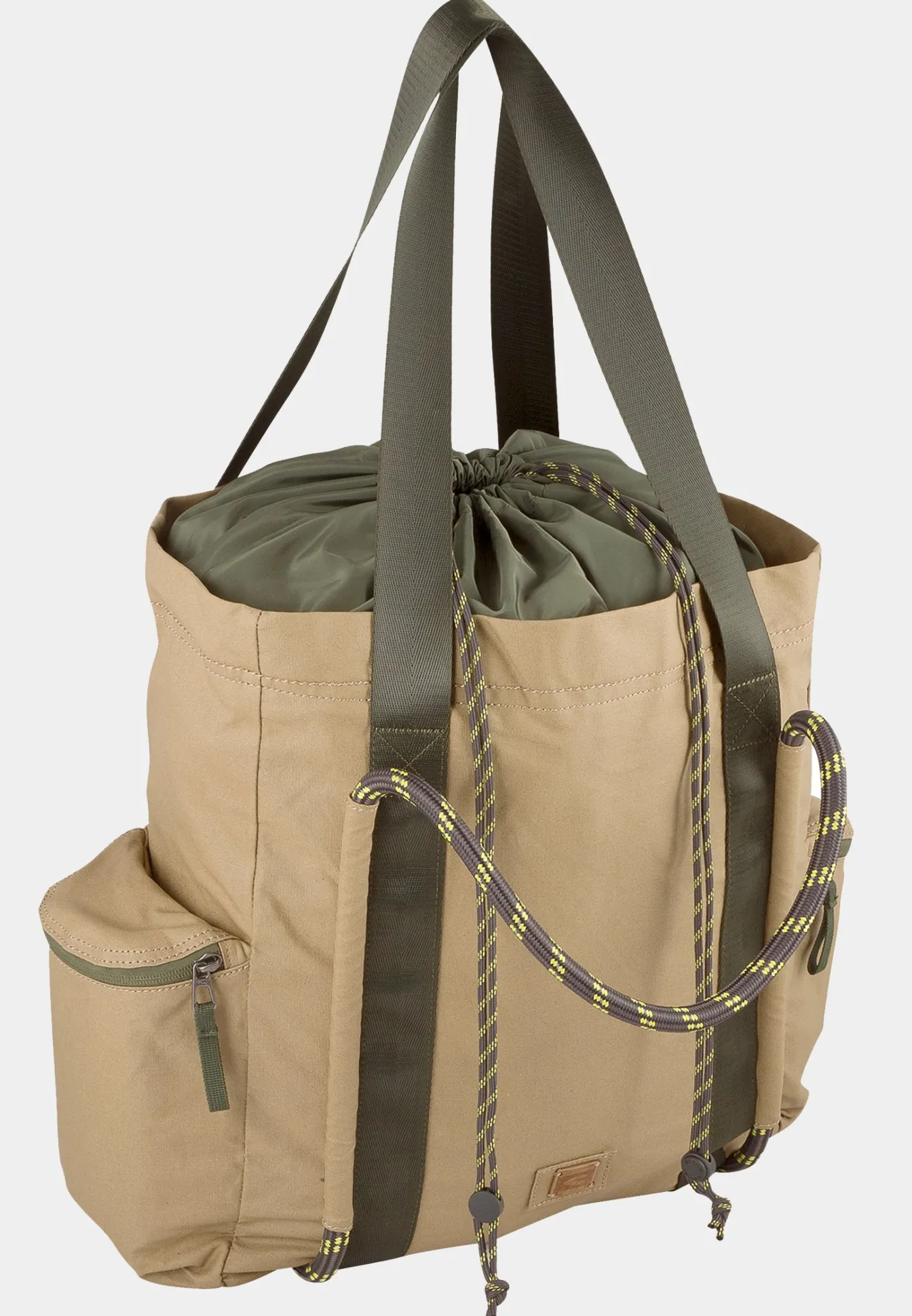 Damen Camel Active Taschen & Rucksäcke^Shopper Maribel aus leichtem und gewachsten Canvas Material