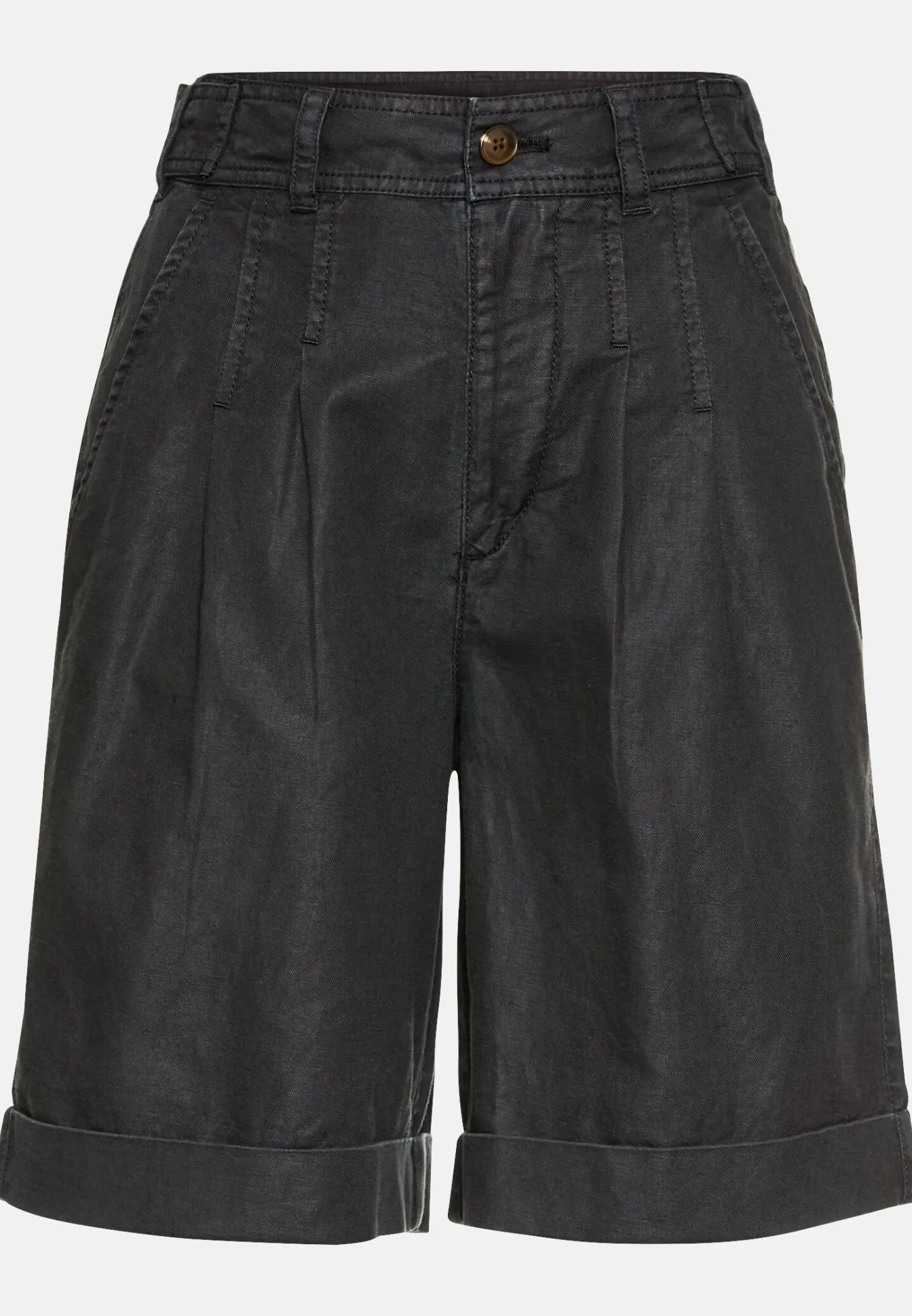 Damen Camel Active Hosen^Shorts aus Leinenmix