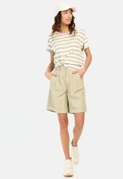Damen Camel Active Hosen^Shorts aus Leinenmix