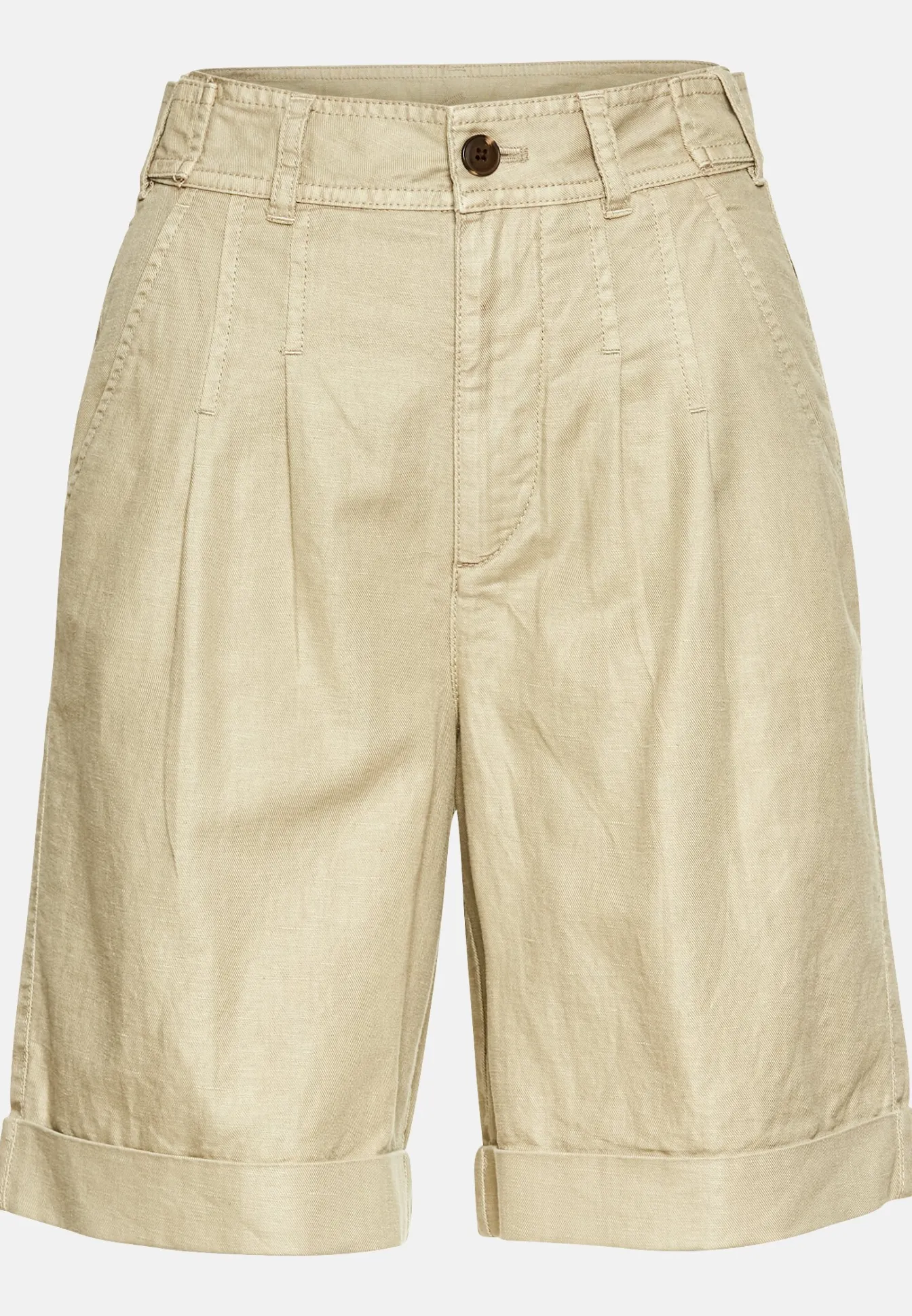 Damen Camel Active Hosen^Shorts aus Leinenmix