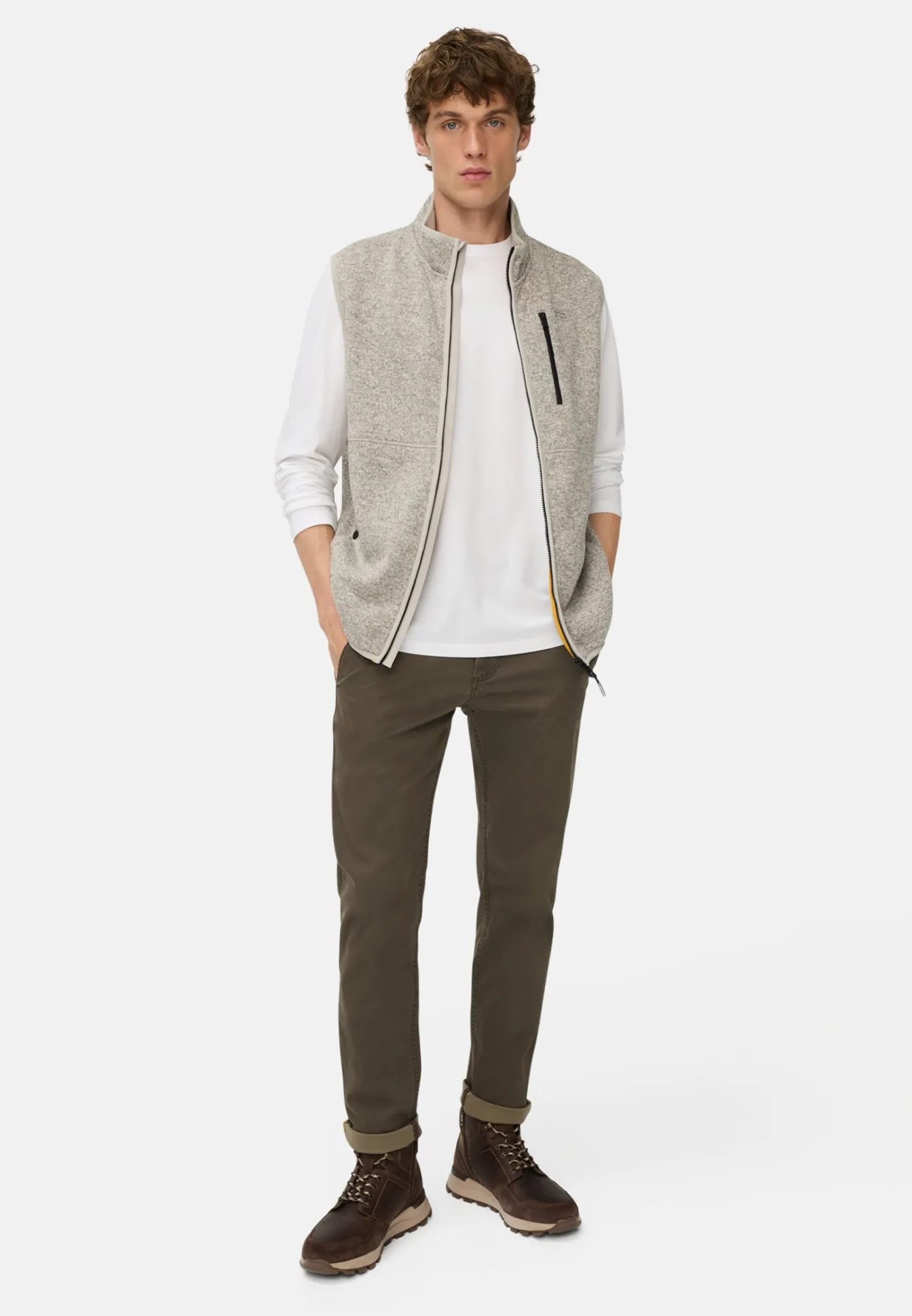 Herren Camel Active Hosen^Slim Fit Chino