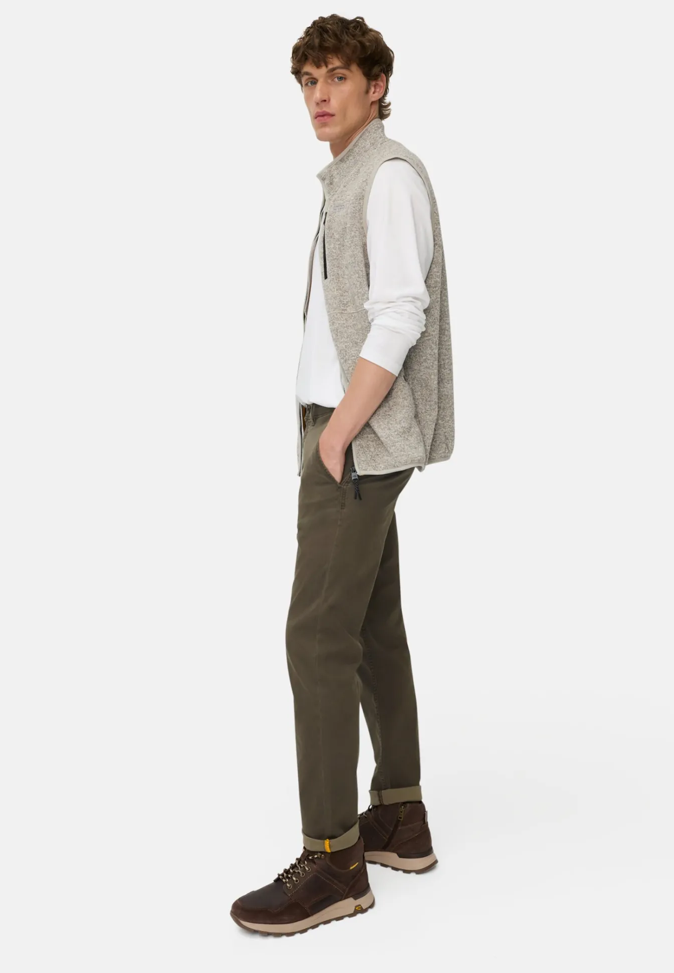 Herren Camel Active Hosen^Slim Fit Chino