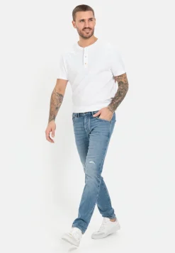 Herren Camel Active Jeans^Slim Fit fleXXXactive® 5-Pocket Jeans