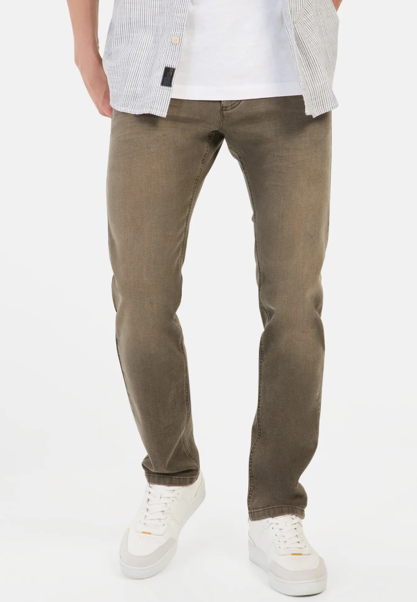 Herren Camel Active Jeans^Slim Fit Jeans aus Baumwolle