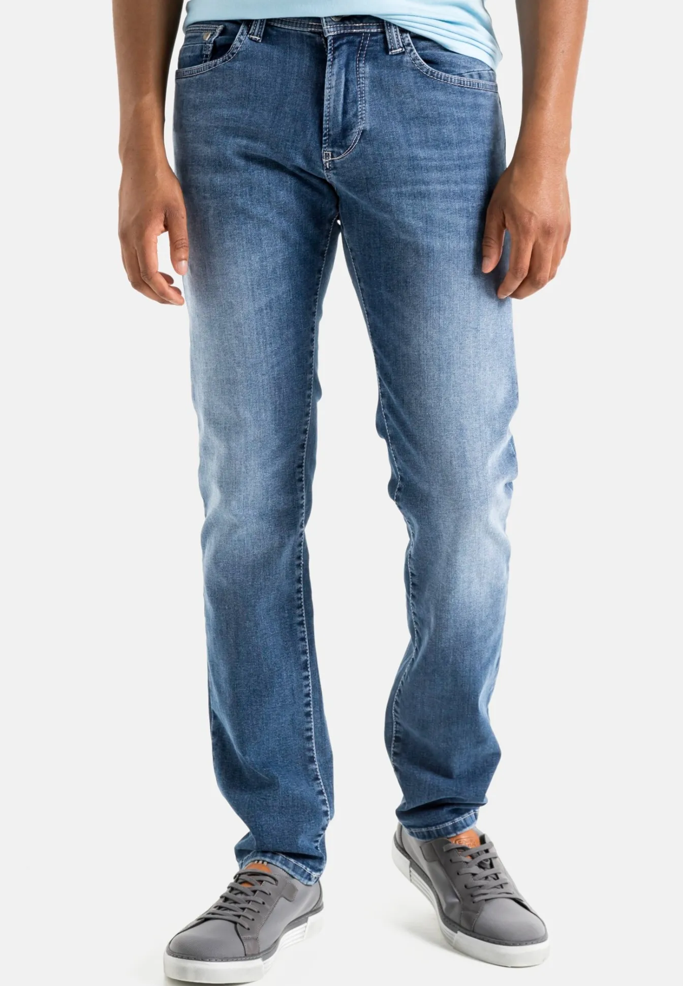 Herren Camel Active Jeans^Slim Fit Organic Cotton-Mix Jeans