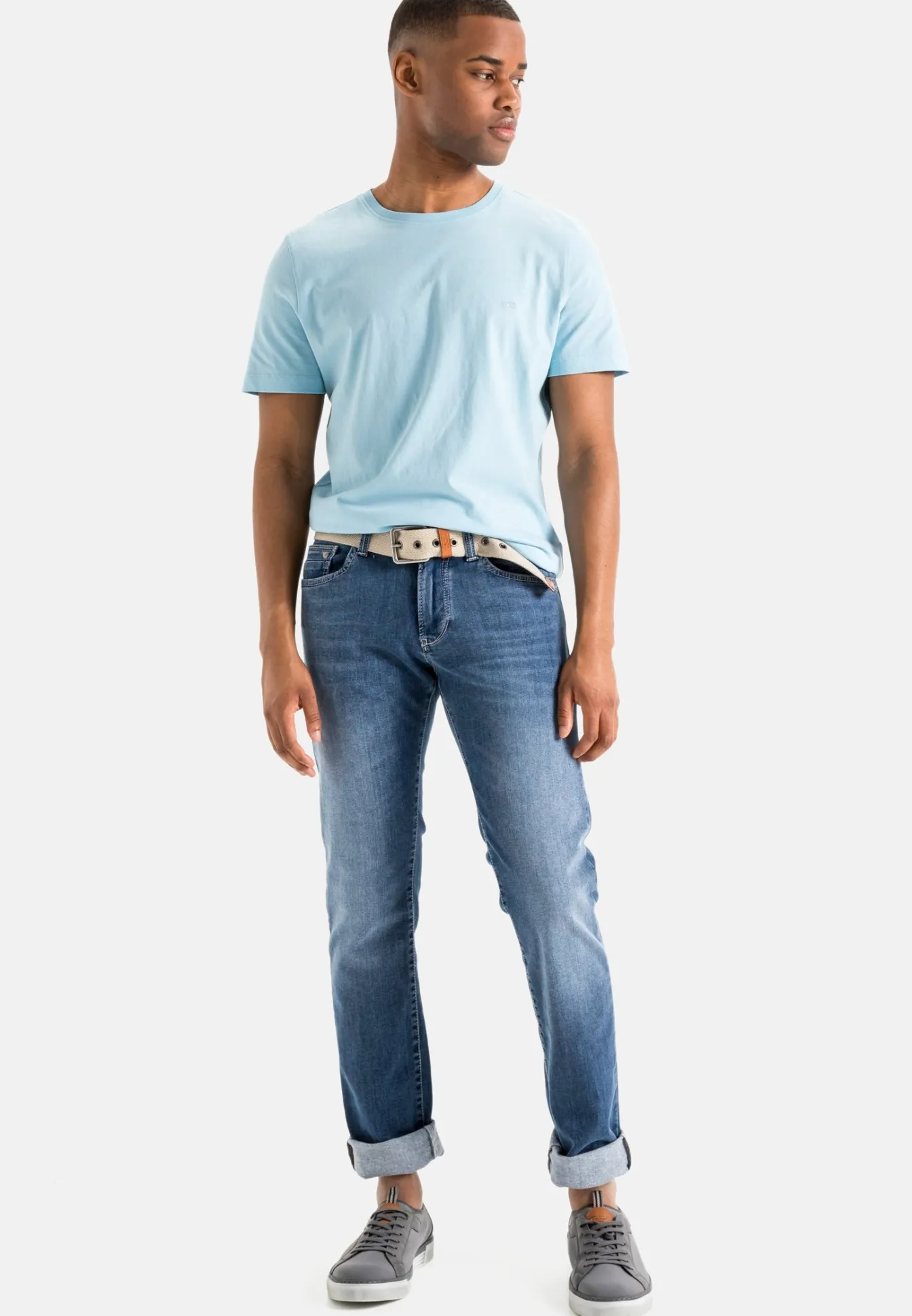 Herren Camel Active Jeans^Slim Fit Organic Cotton-Mix Jeans
