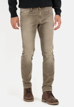 Herren Camel Active Hosen^Slim Fit 5-Pocket Cordhose