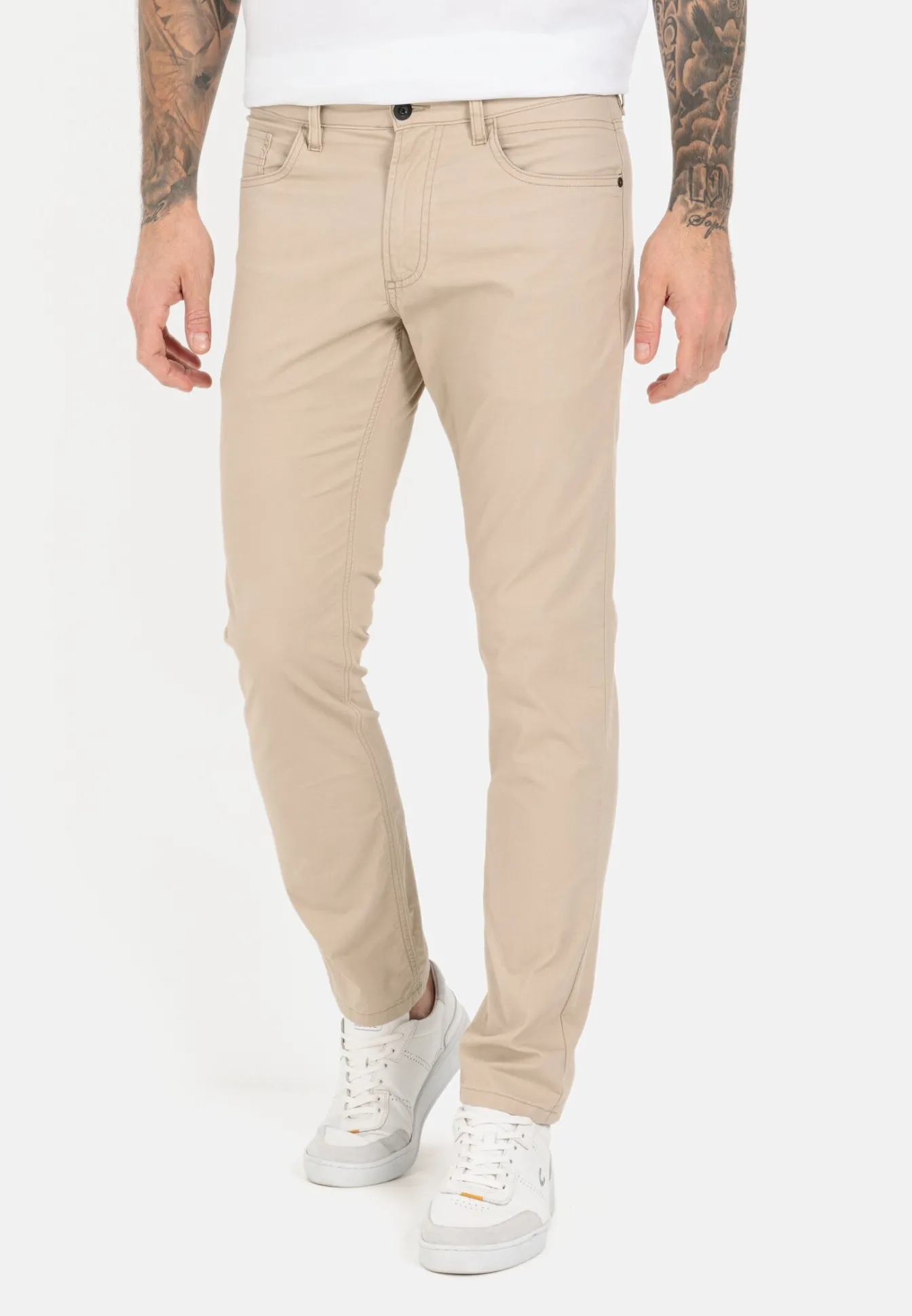 Herren Camel Active Hosen^Slim Fit 5-Pocket Hose