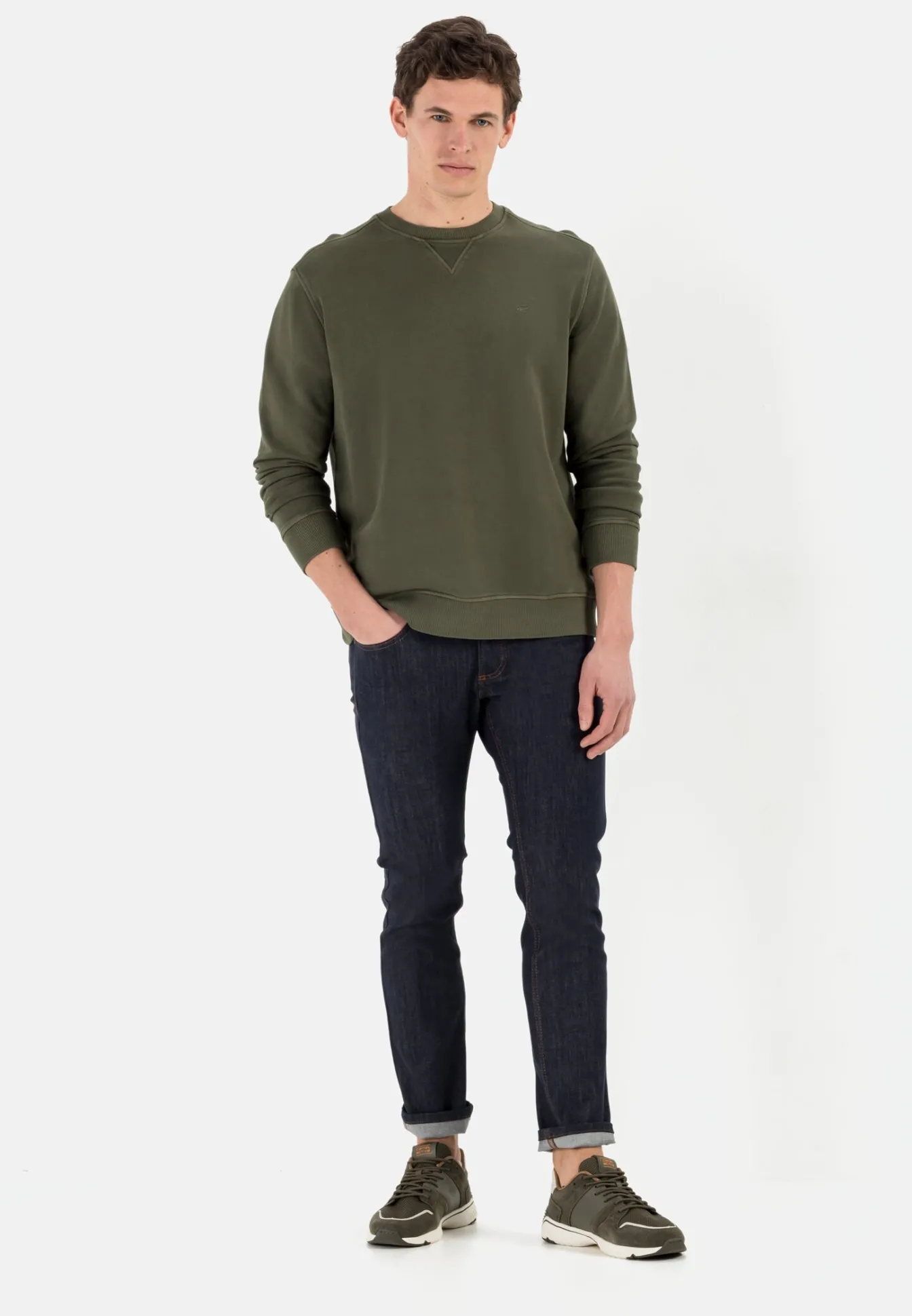 Herren Camel Active Jeans^Slim Fit Raw Denim