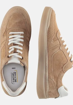 Damen Camel Active Sneaker^Sneaker aus echtem Splitleder