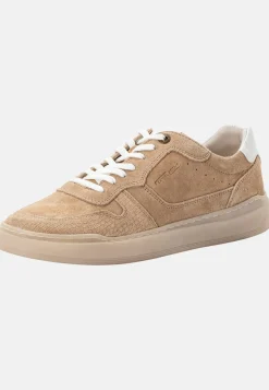 Damen Camel Active Sneaker^Sneaker aus echtem Splitleder