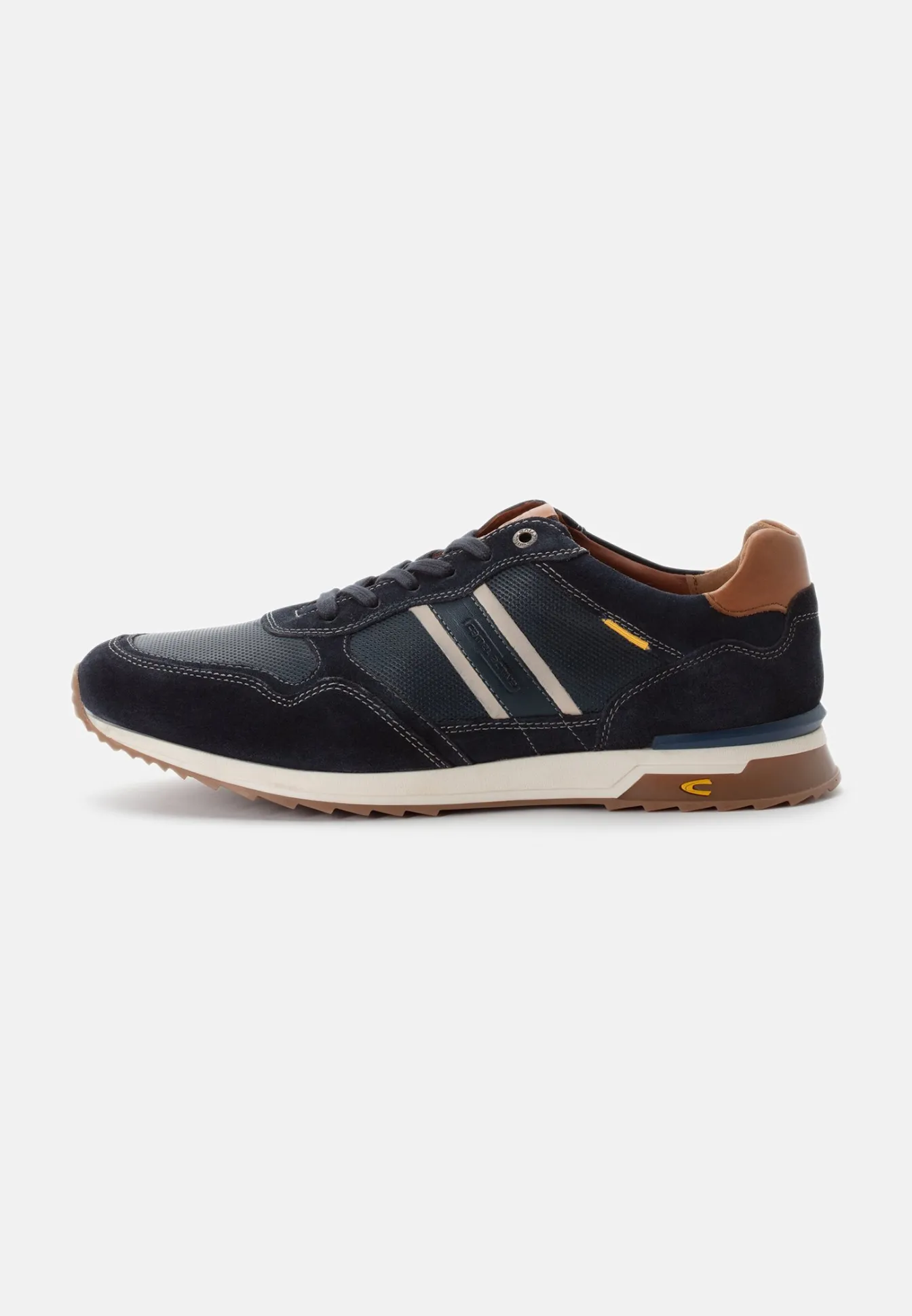 Herren Camel Active Sneaker^Sneaker aus Leder mit Textildetails