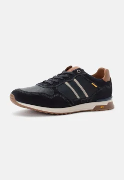 Herren Camel Active Sneaker^Sneaker aus Leder mit Textildetails