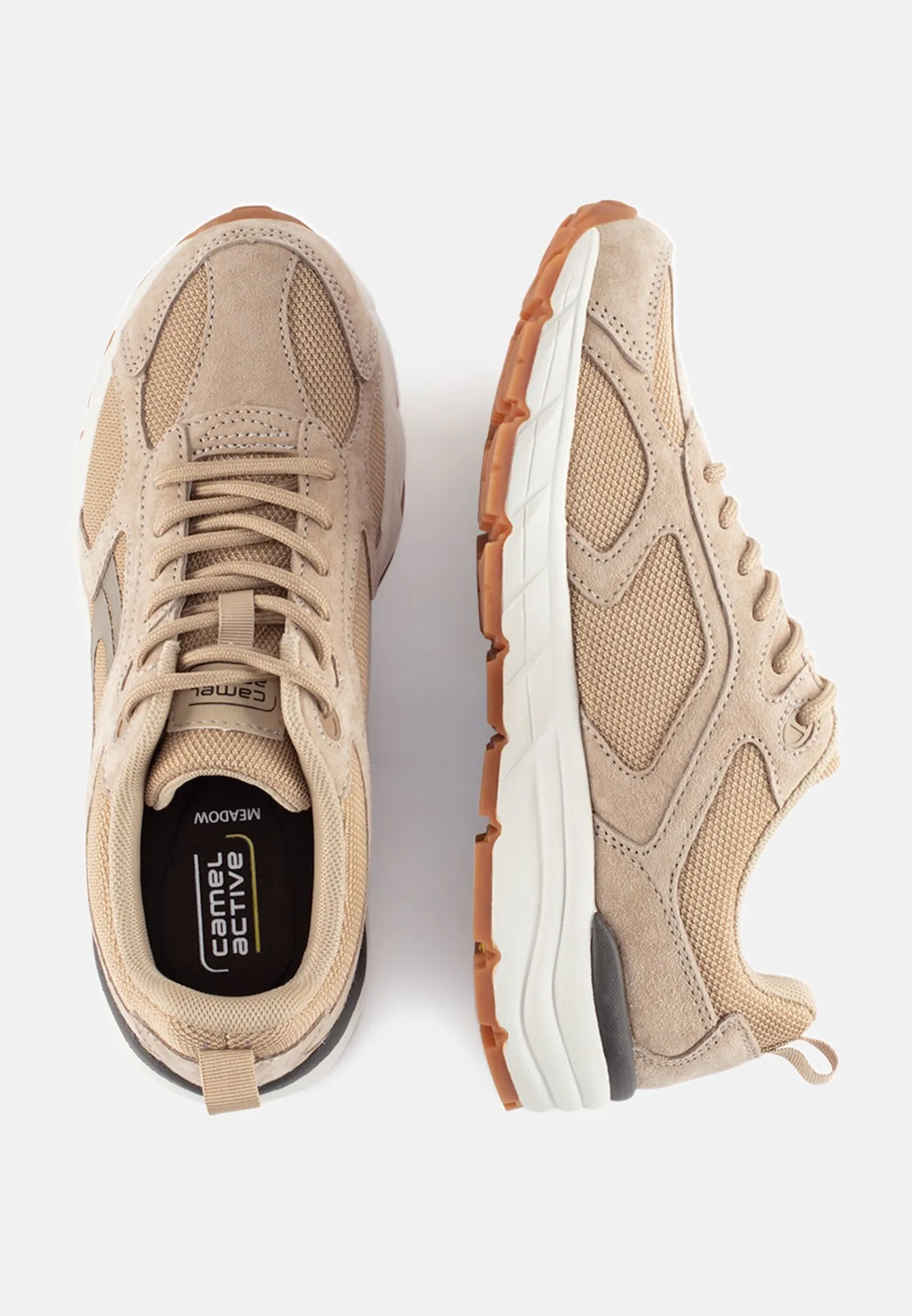 Damen Camel Active Sneaker^Sneaker aus Nubukleder