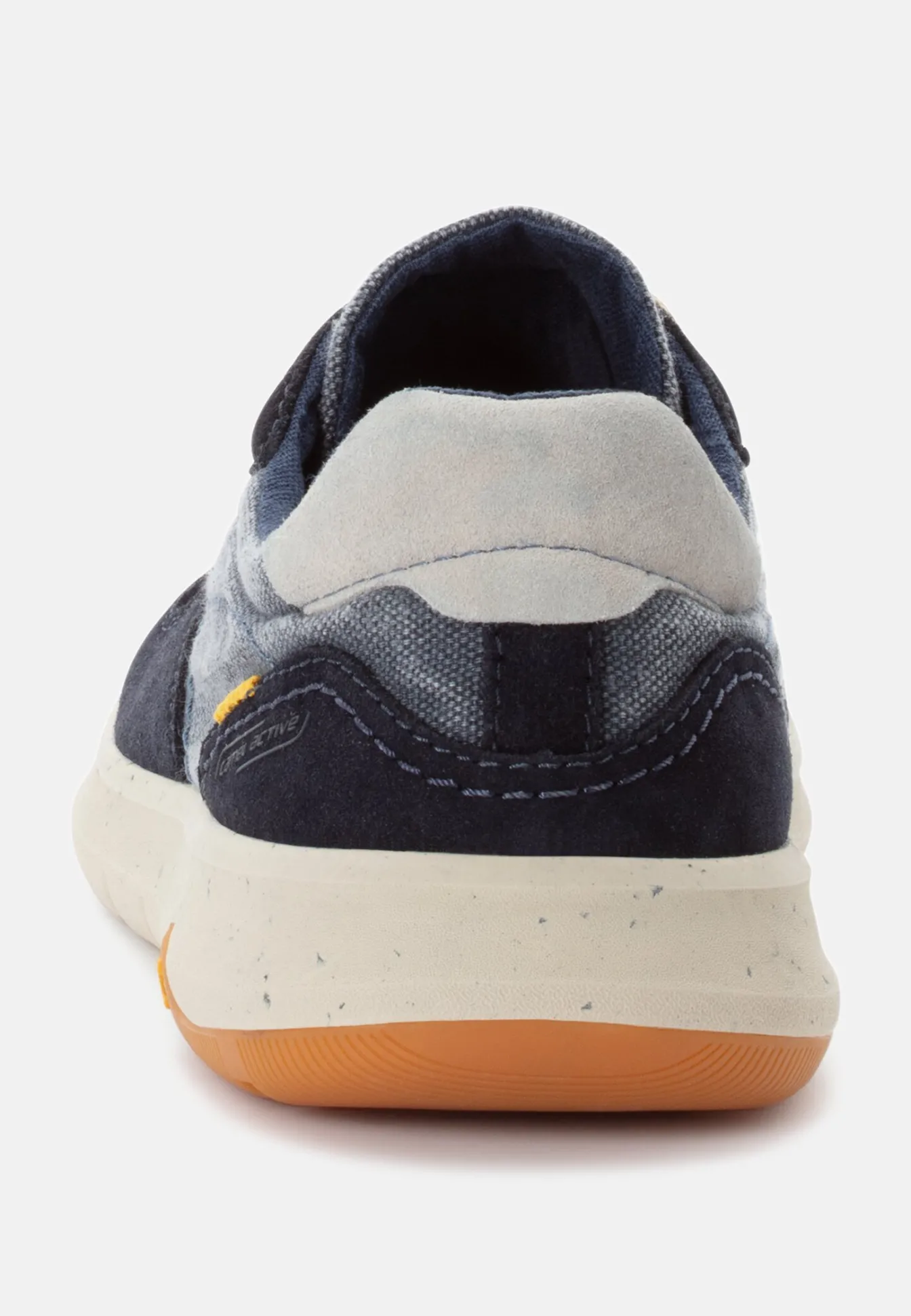 Herren Camel Active Sneaker^Sneaker aus Used Canvas und Spaltleder