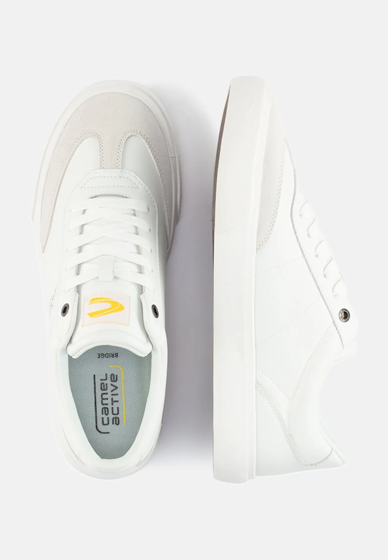 Herren Camel Active Sneaker^Sneaker mit Details aus Velourleder