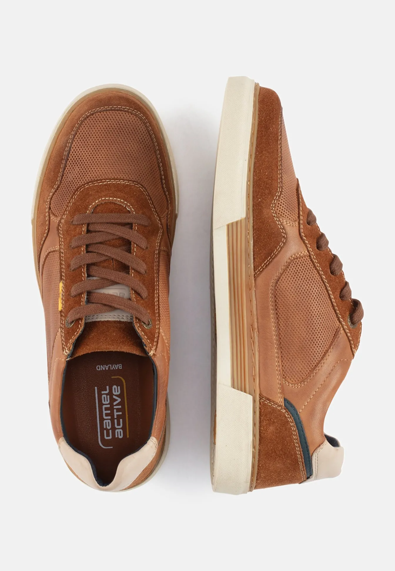 Herren Camel Active Sneaker^Sneaker mit Oxford Elementen