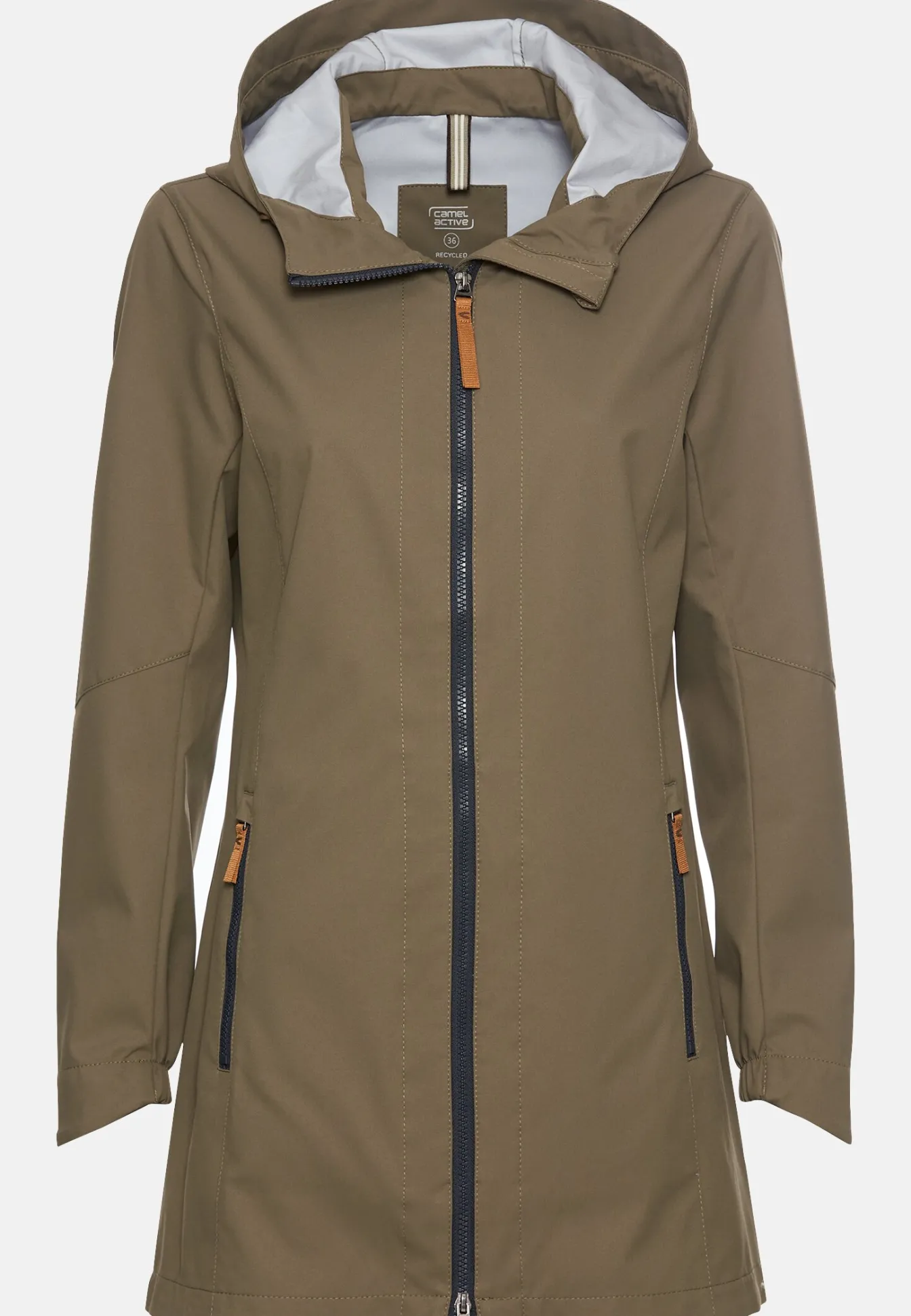 Damen Camel Active Jacken & Westen^Softshell Jacke aus recyceltem Polyester