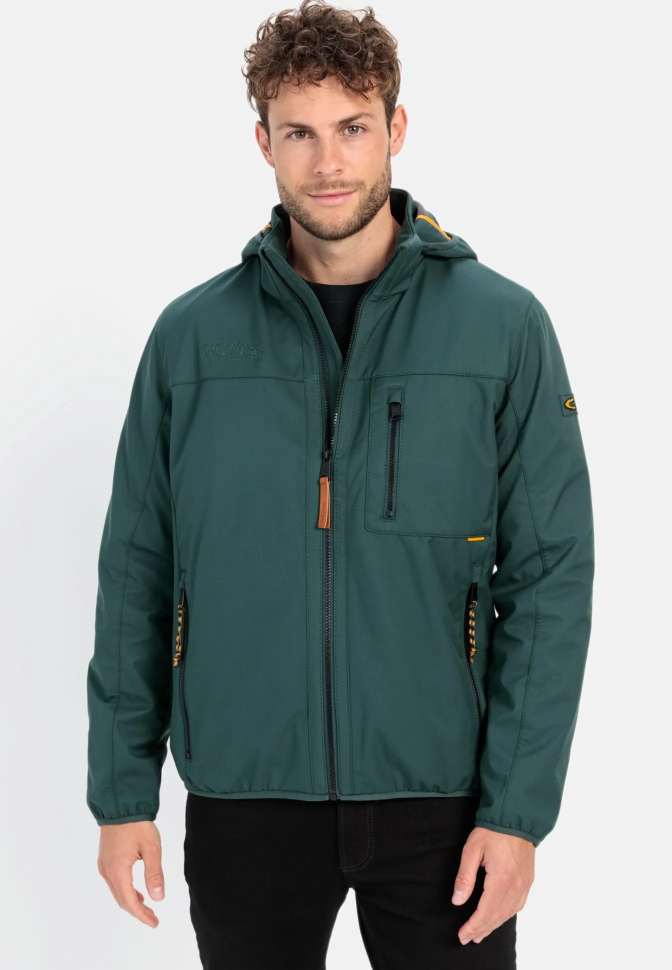 Herren Camel Active Jacken & Westen^Softshell Jacke mit abnehmbarer Kapuze