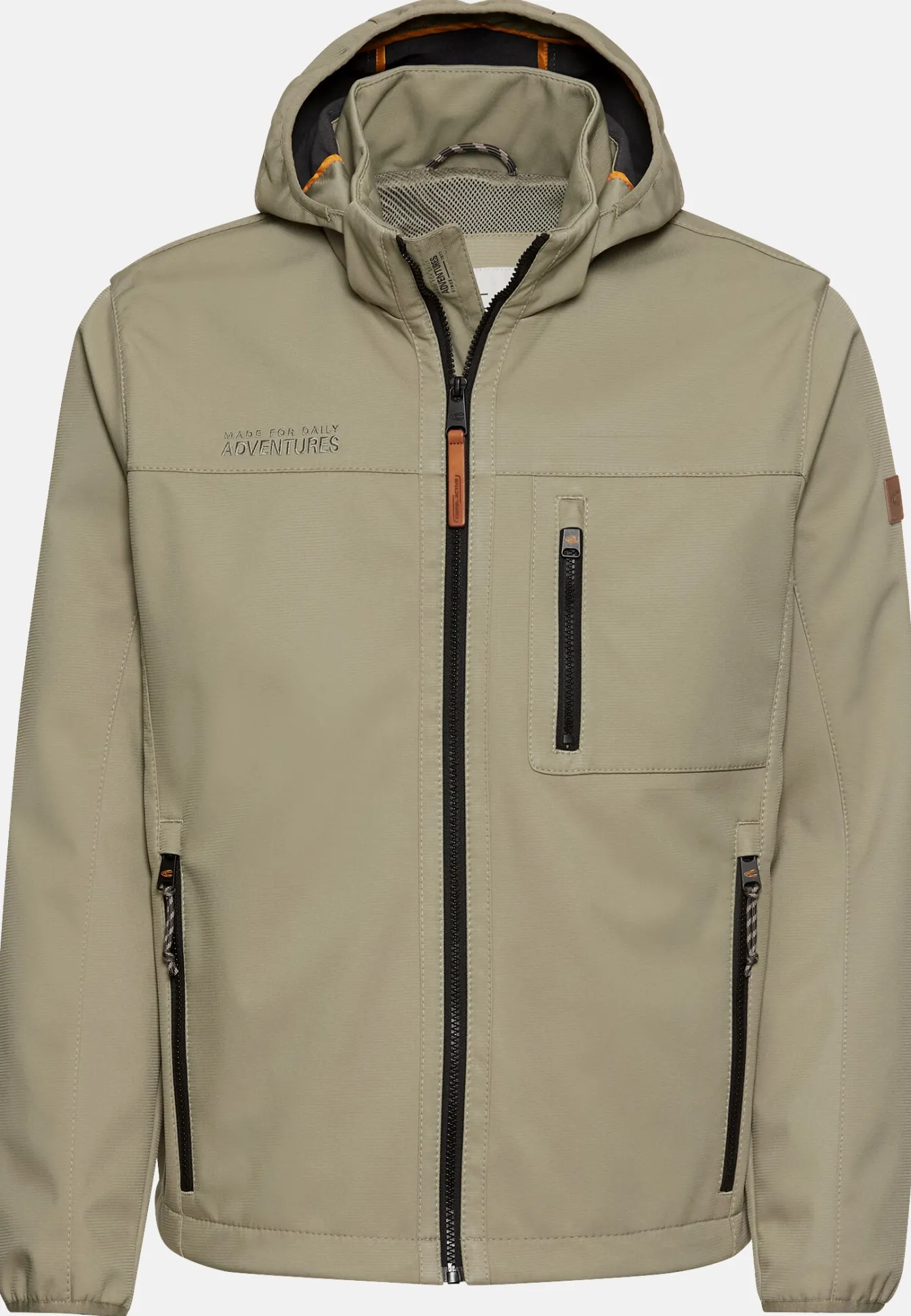 Herren Camel Active Jacken & Westen^Softshelljacke mit abnehmbarer Kapuze und reflektierenden Details