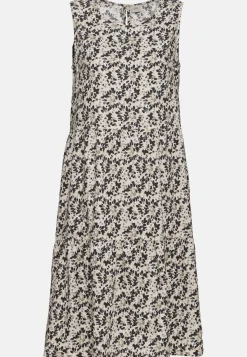 Damen Camel Active Kleider^Sommerkleid im Allover-Print