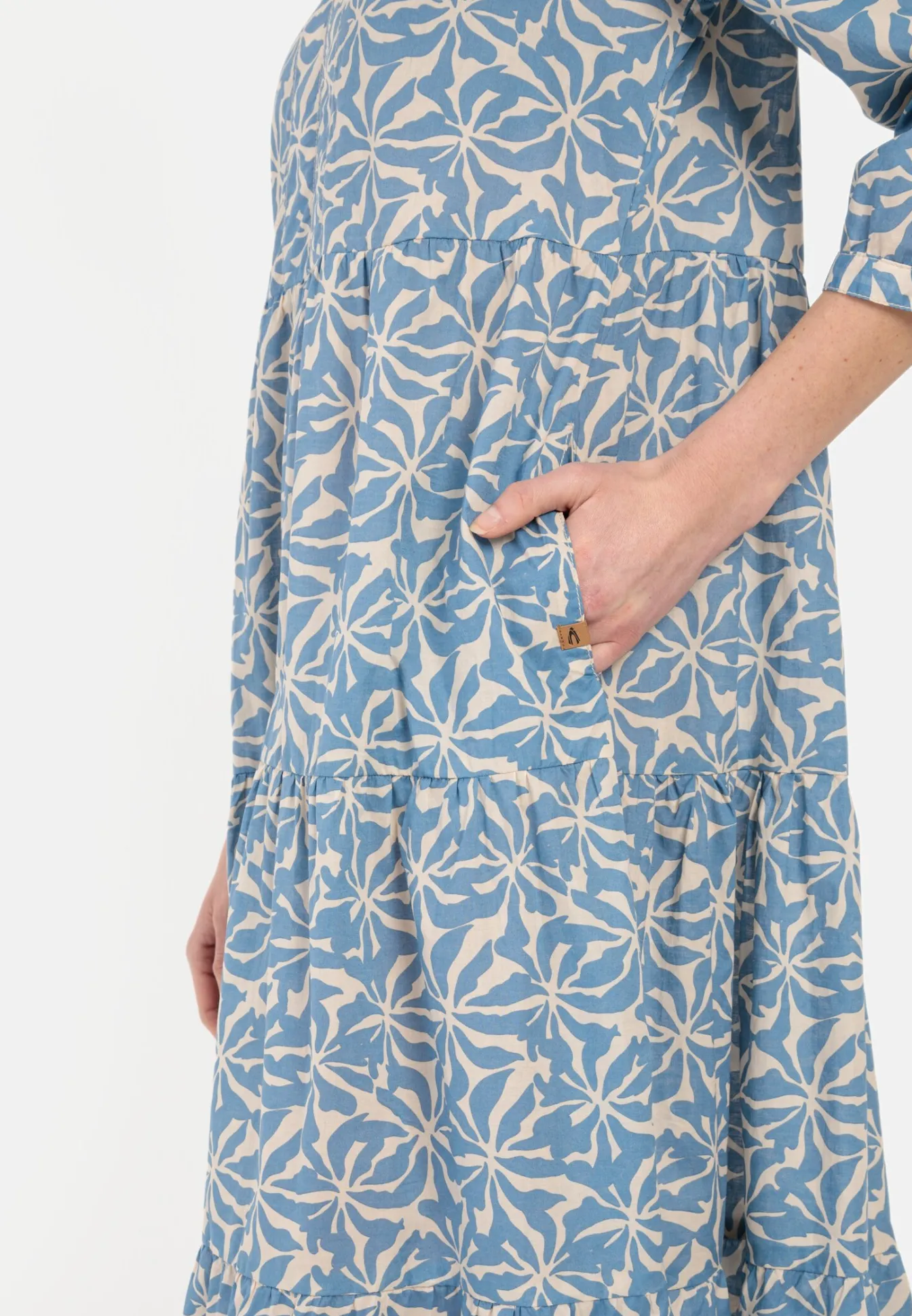 Damen Camel Active Kleider^Sommerliches Schlupfkleid aus Baumwollbatist
