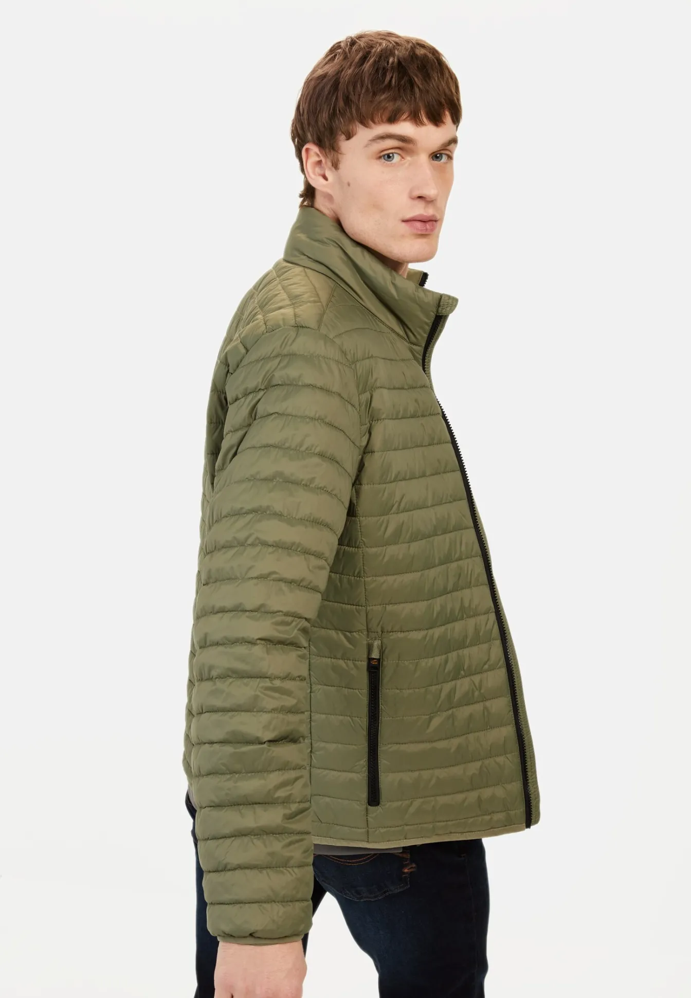 Herren Camel Active Jacken & Westen^Steppblouson mit Stehkragen