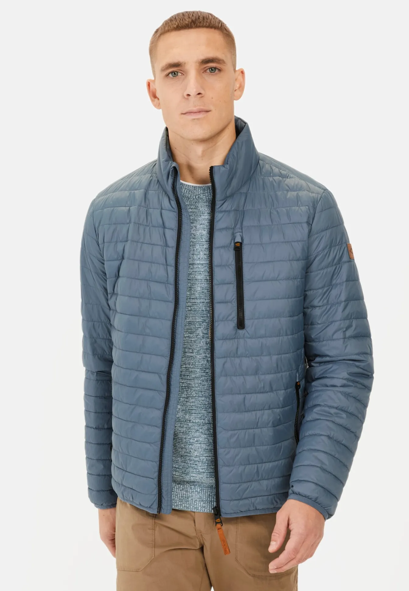 Herren Camel Active Jacken & Westen^Steppblouson mit Stehkragen