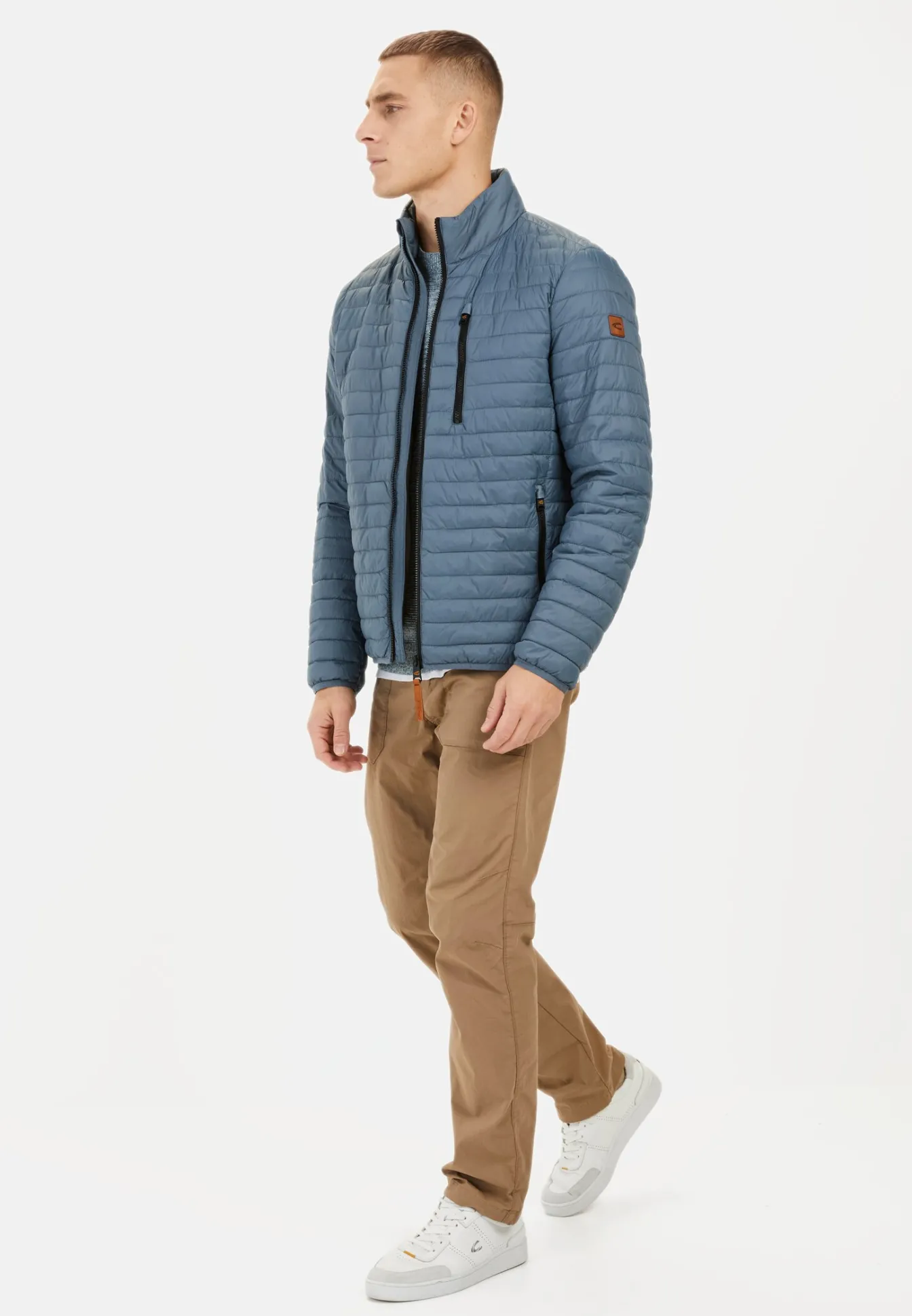 Herren Camel Active Jacken & Westen^Steppblouson mit Stehkragen